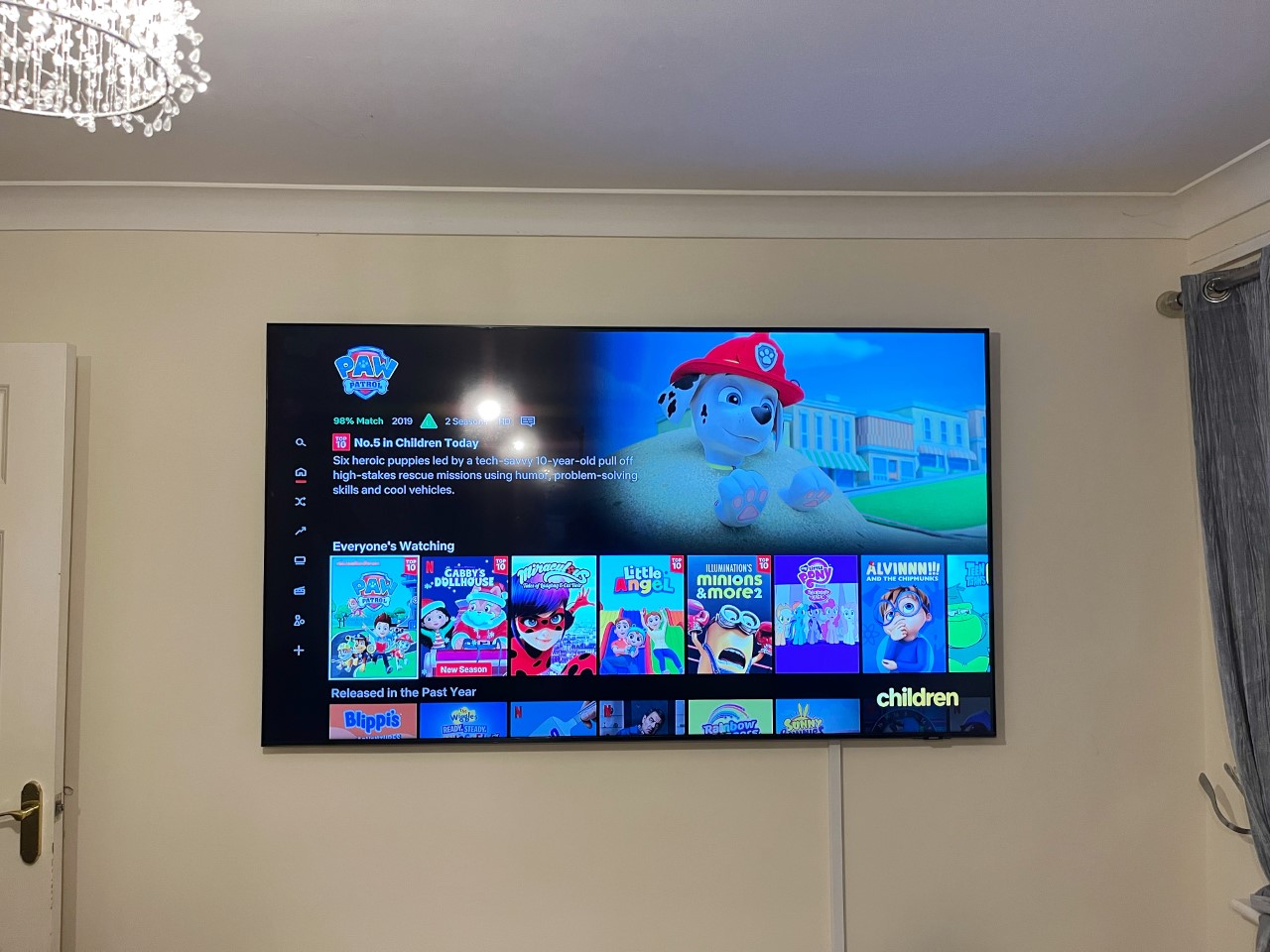 TV wall mounting in Essex