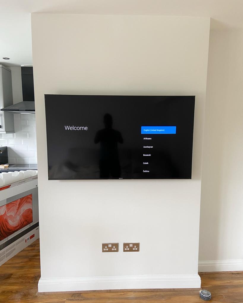 TV wall mounting in South East London